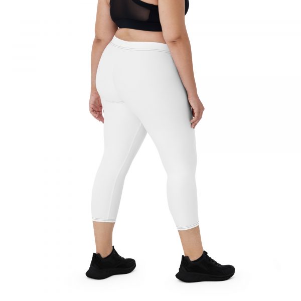Leggings Court Sport "Black&White" Blanc Femme