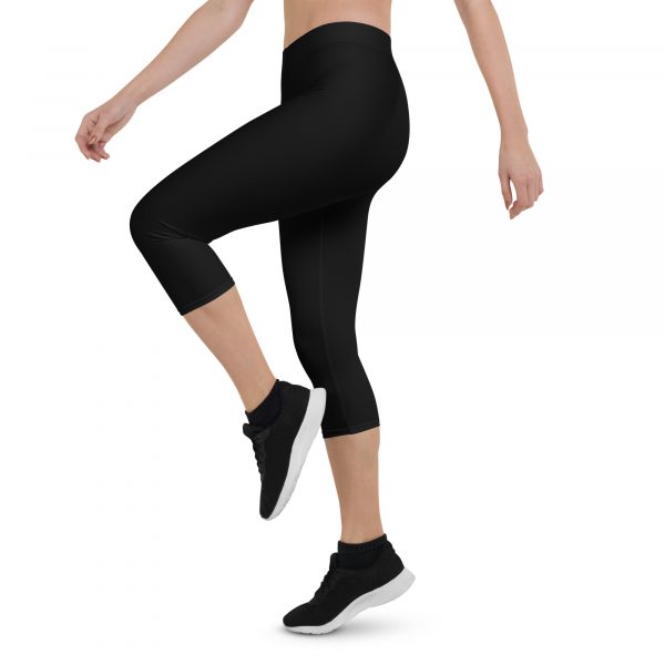 Leggings Court Sport "Black&White" Noir Femme – Image 3