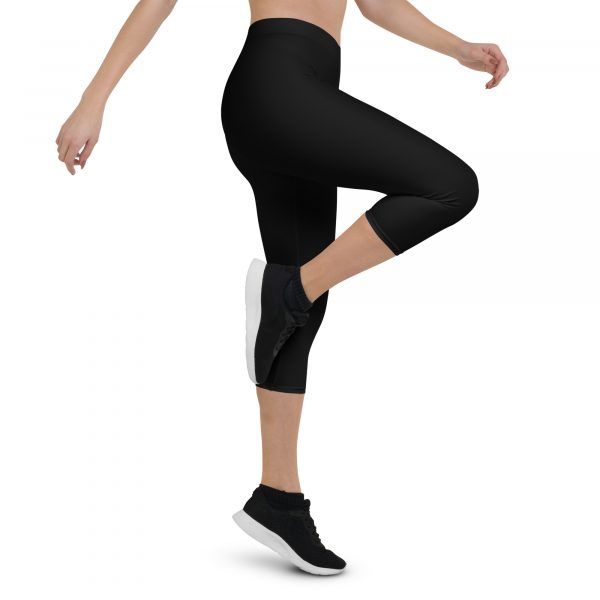 Leggings Court Sport "Black&White" Noir Femme – Image 4