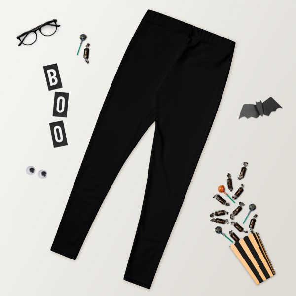 Leggings Sport "Black&White" Noir Femme – Image 3