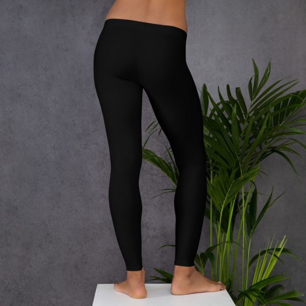 Leggings Sport "Black&White" Noir Femme – Image 5