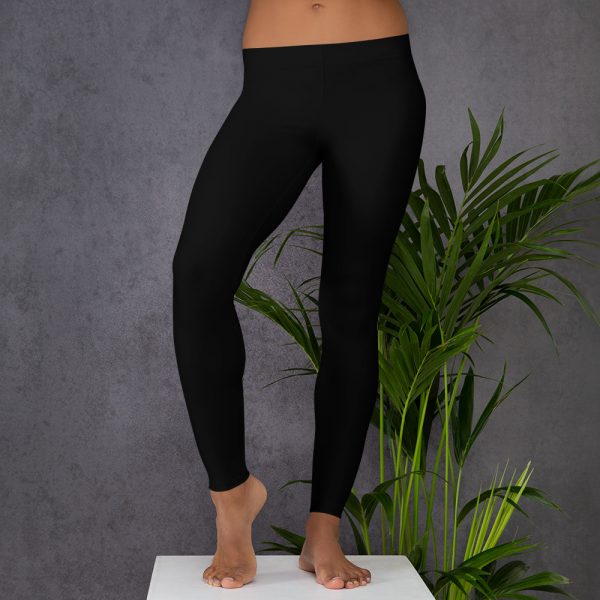 Leggings Sport "Black&White" Noir Femme