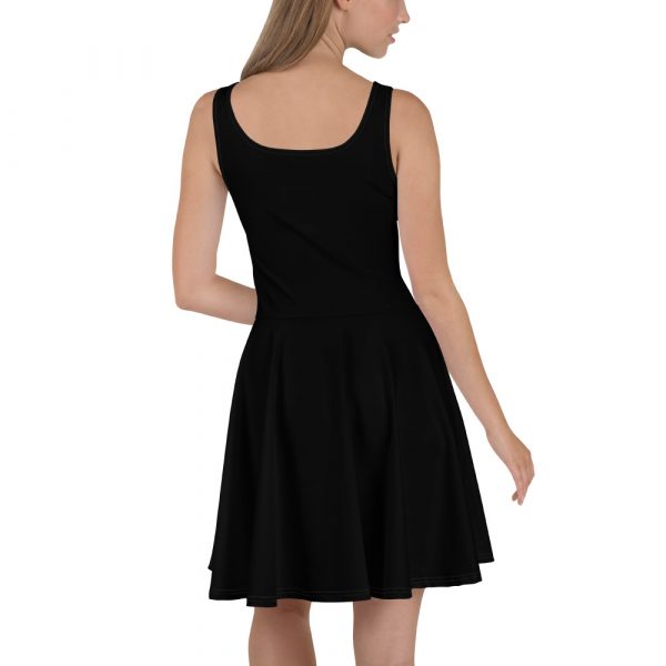 Robe Patineuse "Black&White" Noir – Image 2