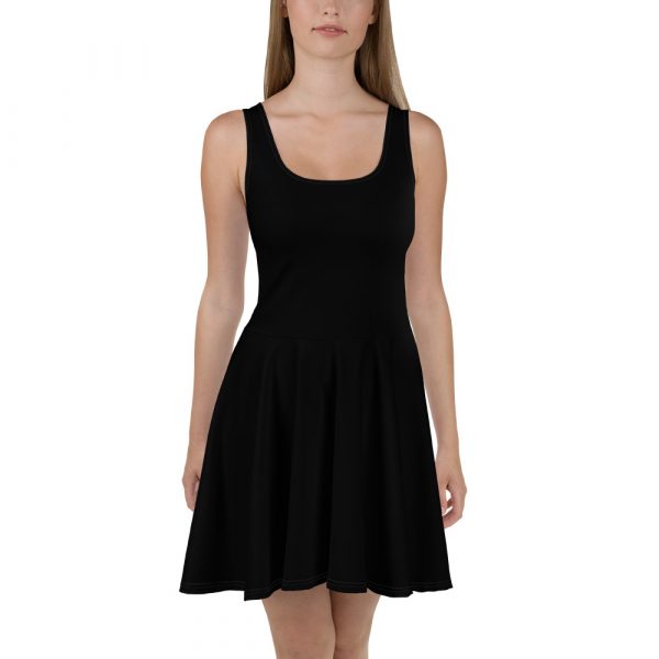 Robe Patineuse "Black&White" Noir