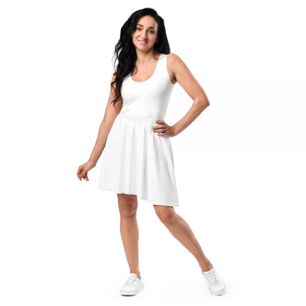 Jupe Patineuse "Black&White" Blanc