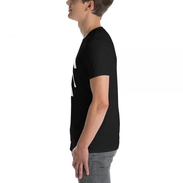 T-Shirt Homme « Black&White » Noir 3Triangle Blanc – Image 3