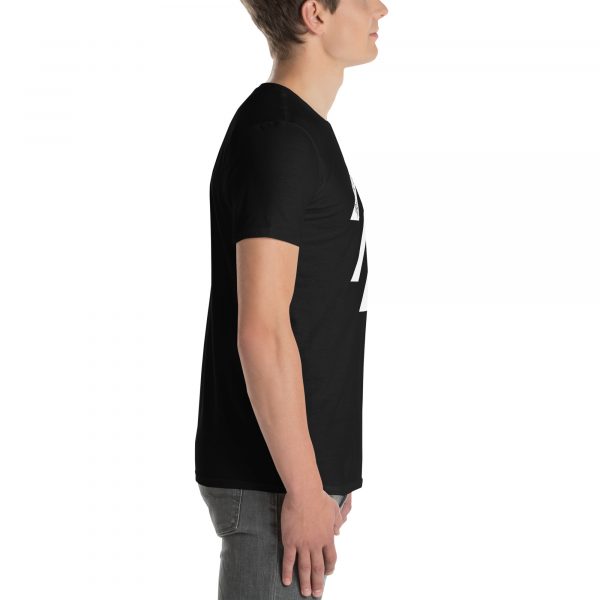 T-Shirt Homme « Black&White » Noir 3Triangle Blanc – Image 5