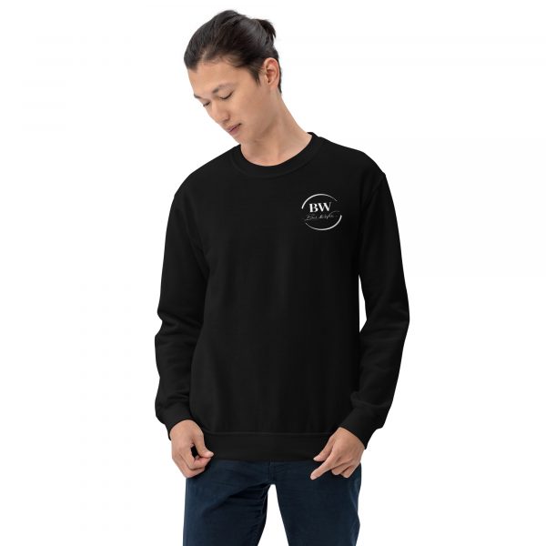 Sweatshirt Sport "Black&White" Noir Homme "Va T'entrainer !"