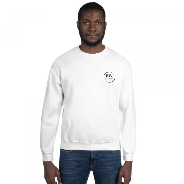 Sweatshirt Sport "Black&White" Blanc Homme "Va T'entrainer !" – Image 2
