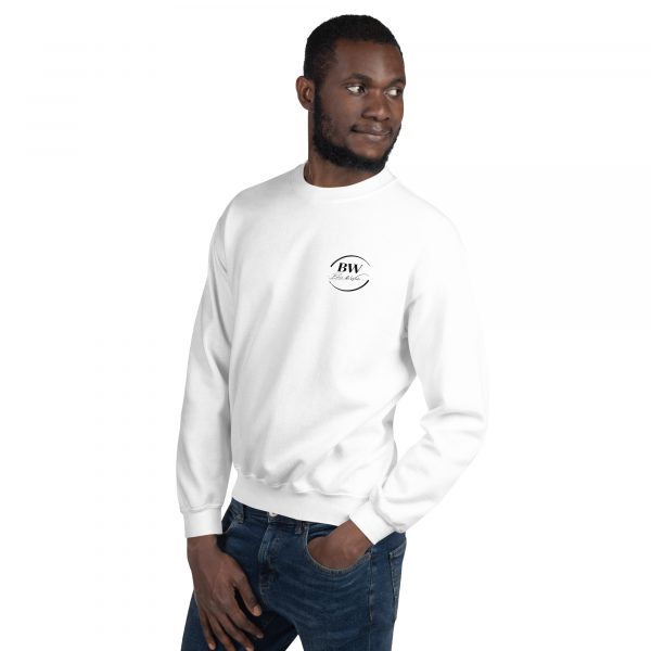 Sweatshirt Sport "Black&White" Blanc Homme "Va T'entrainer !" – Image 5