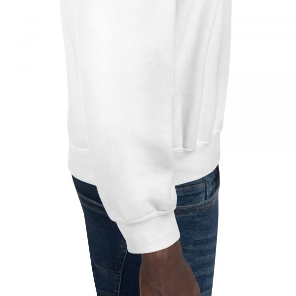 Sweatshirt Sport "Black&White" Blanc Homme "Va T'entrainer !" – Image 7