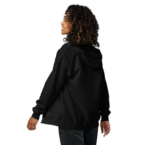 Veste Élégante "Black&White" Noir Femme Écusson Brodé – Image 5
