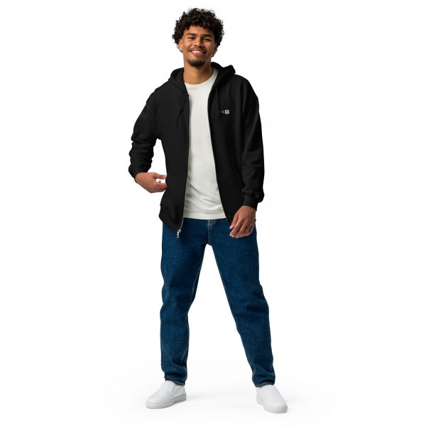Veste Élégante "Black&White" Noir Homme Écusson Brodé – Image 2
