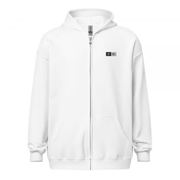 Veste Élégante "Black&White" Blanc Femme Écusson Brodé – Image 3