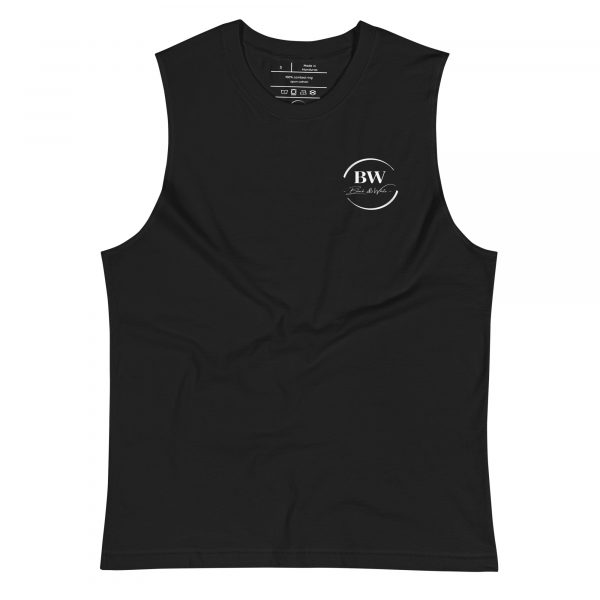 Débardeur Sport "B&W" Noir Homme "Ne Lâche Rien!" – Image 2