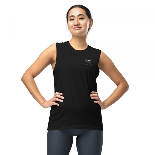 Débardeur Sport "B&W" Noir Femme "Ne Lâche Rien!" – Image 2