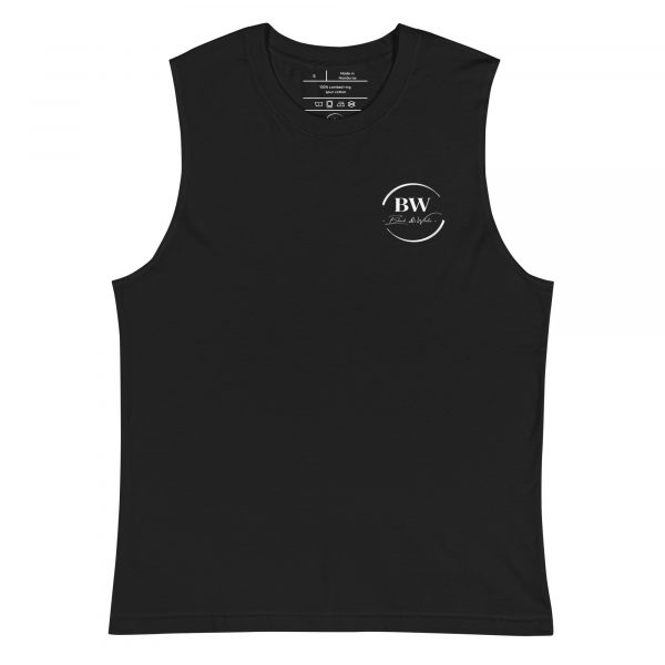 Débardeur Sport "B&W" Noir Femme Classique – Image 5