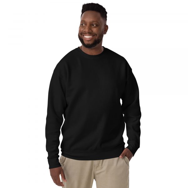 Pull Premium Homme « Black&White » Noir Classique