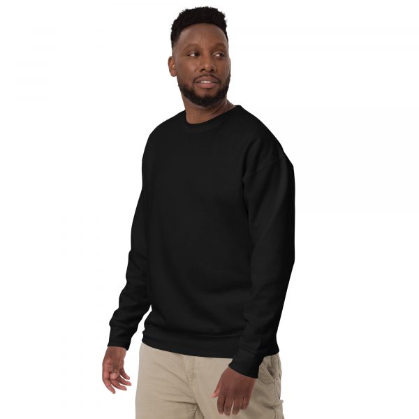 Pull Premium Homme « Black&White » Noir Classique – Image 2