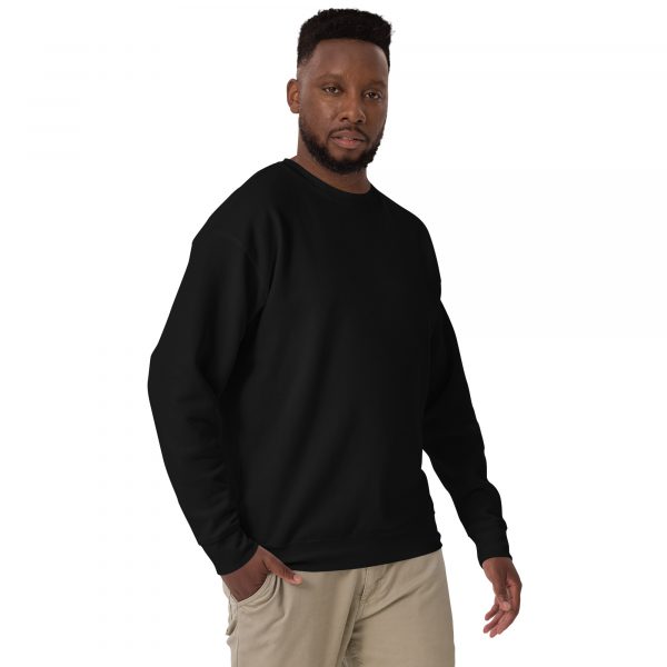 Pull Premium Homme « Black&White » Noir Classique – Image 3