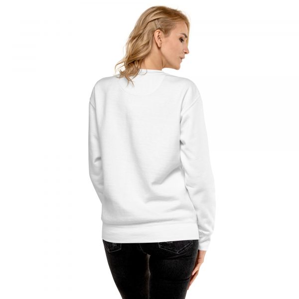 Pull Premium Femme Black&White » Blanc Classique – Image 3