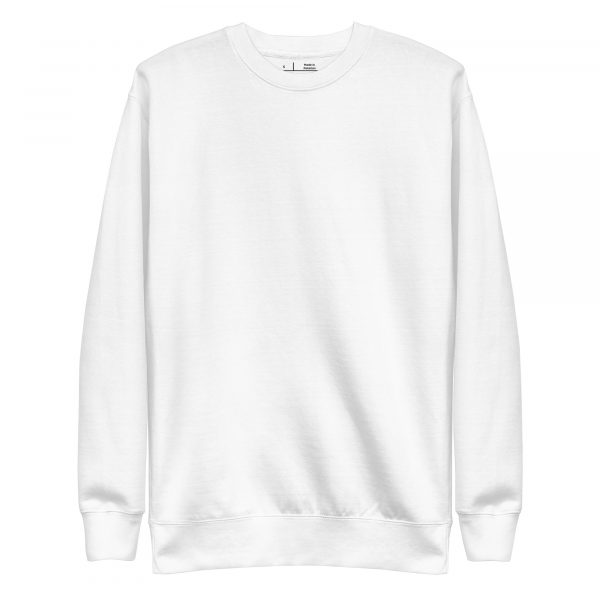 Pull Premium Homme « Black&White » Blanc Classique