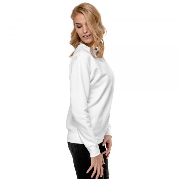 Pull Premium Femme Black&White » Blanc Classique – Image 2