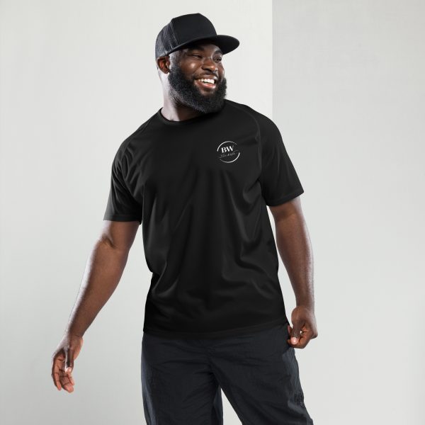 T-Shirt Sport "Black&White" Noir Homme "J'ai des écouteurs"