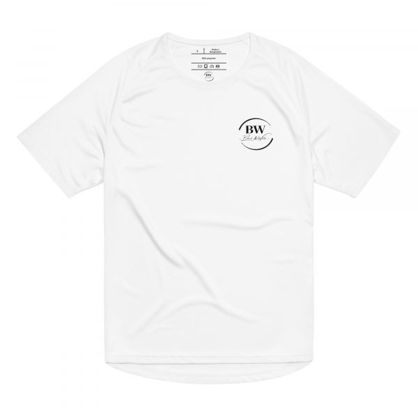 T-Shirt Sport "Black&White" Blanc Homme "Je peux vous..." – Image 3