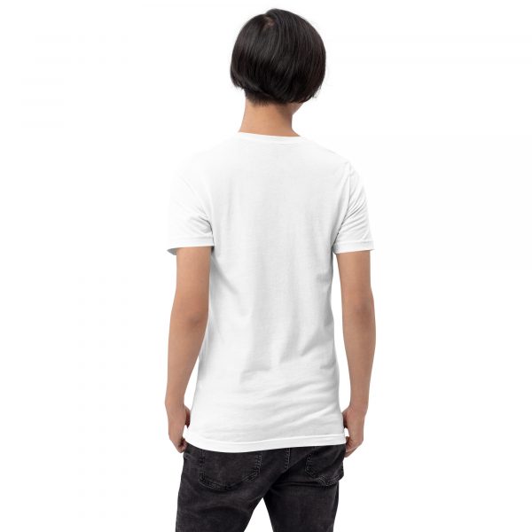 T-Shirt Sport "Black&White" Blanc Homme Classqiue – Image 2