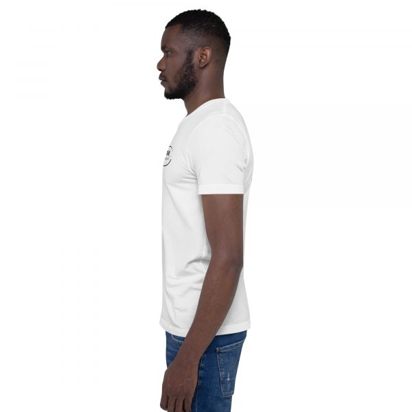 T-Shirt Sport Coton "Black&White" Blanc Homme "J'ai eu des..." – Image 7