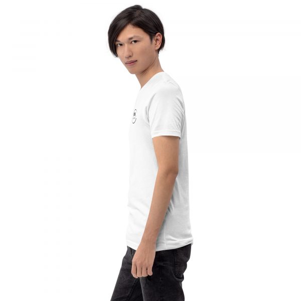 T-Shirt Sport "Black&White" Blanc Homme Classqiue – Image 3