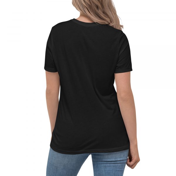 T-shirt Femme « Black&White » Noir Logo Brodé – Image 6