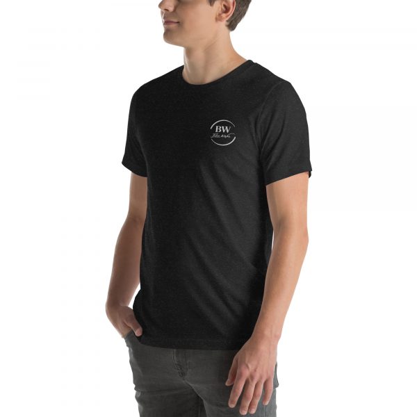 T-shirt Confortable et Élégant Homme "B&W" Noir – Image 5