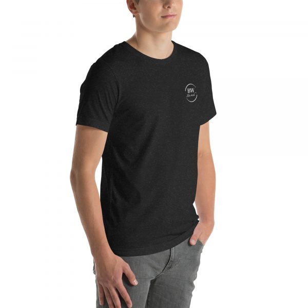 T-shirt Confortable et Élégant Homme "B&W" Noir – Image 7