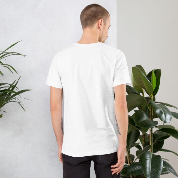 T-shirt Confortable et Élégant Homme "B&W" Blanc – Image 3