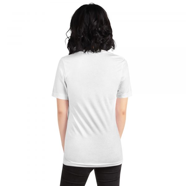 T-shirt Confortable et Élégant Femme "B&W" Blanc – Image 3